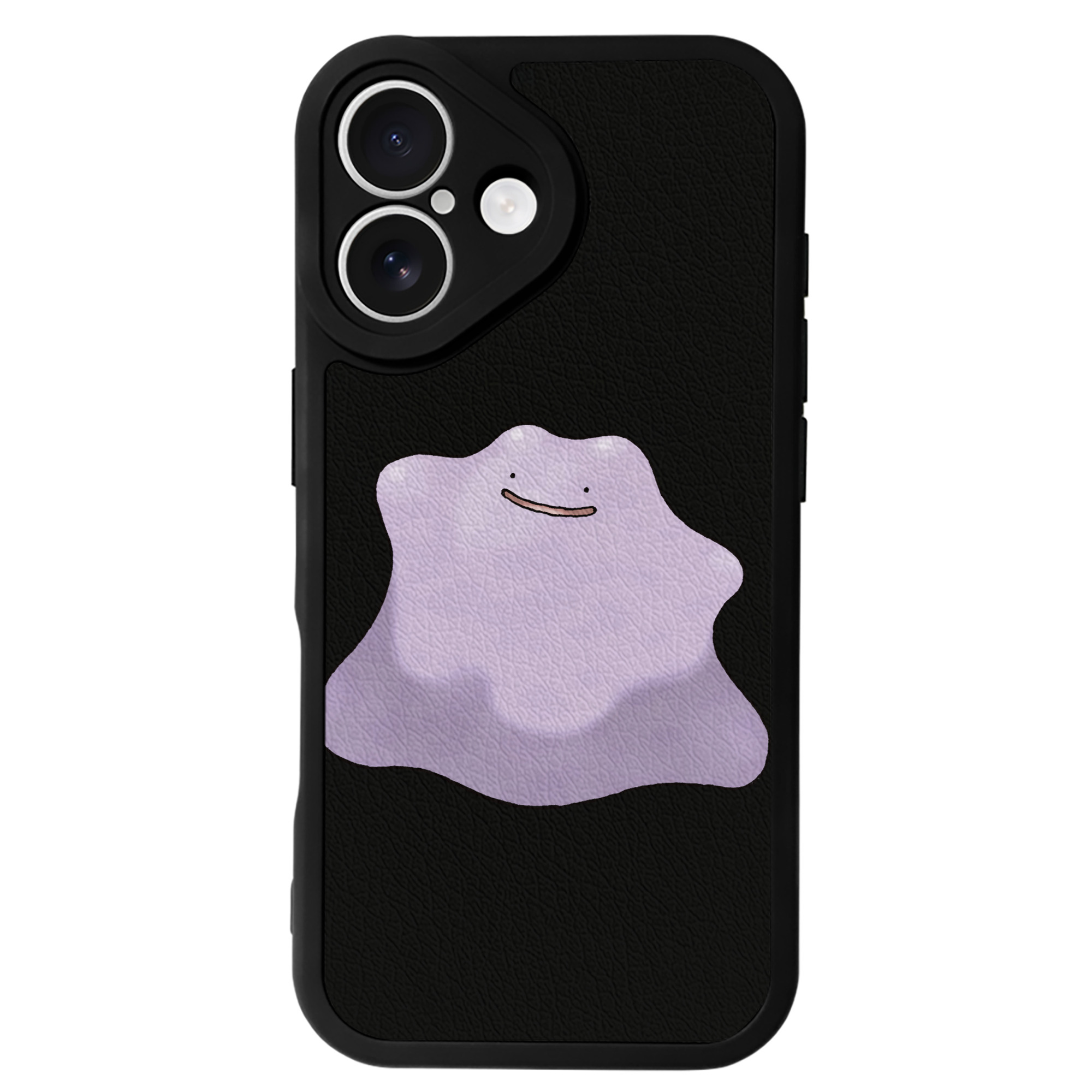 （画像用） ポケットモンスター Pokémon 【iPhone 16シリーズ対応】シリコンスマホケース（レザー調） 材質：シリコン